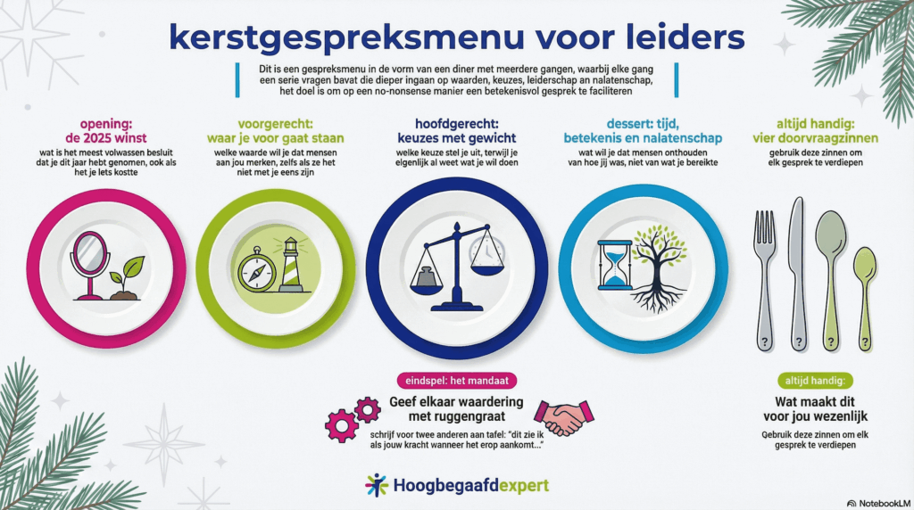 kerstgespreksmenu