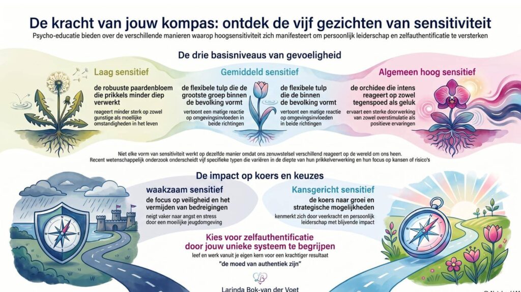 hoogsensitiviteit 5 typen